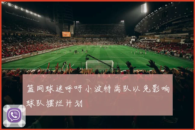 篮网球迷呼吁小波特离队以免影响球队摆烂计划